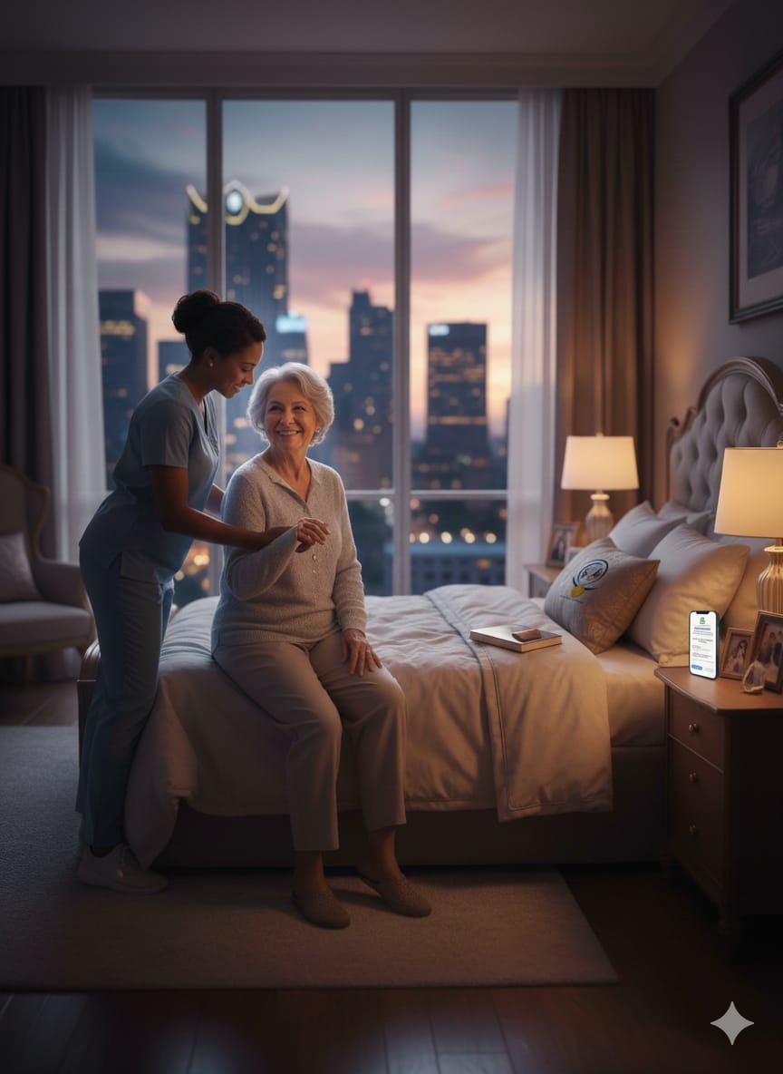 Dementia patient nighttime monitoring